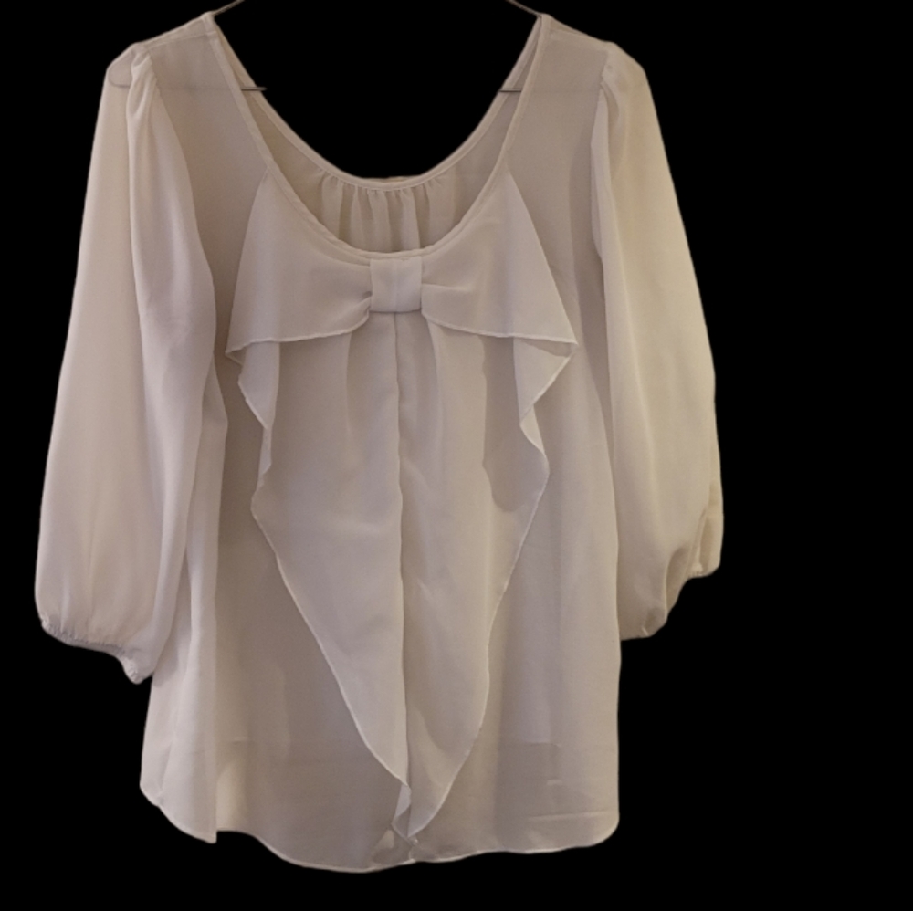 Sheer blouse